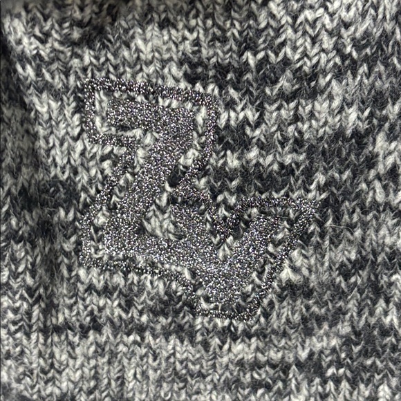 Zadig & Voltaire Alpaca Wool Blend Black and Gray Open Front Cardigan Size XS/S - Picture 8 of 12